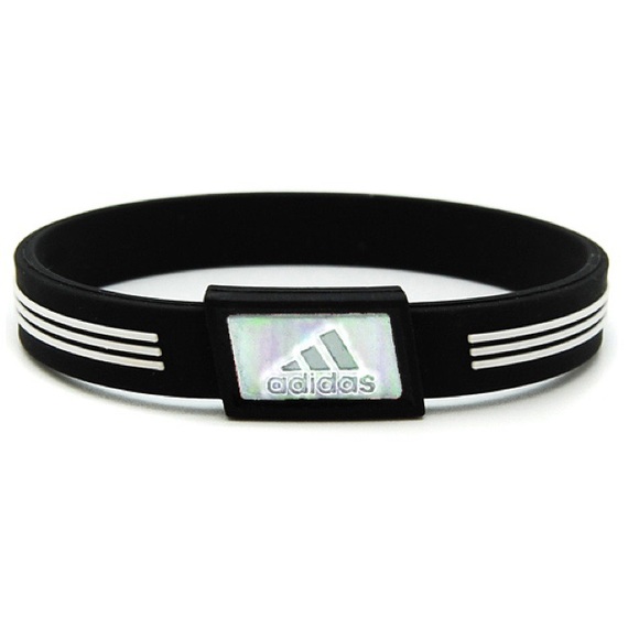 adidas Other - Adidas Limited Edition Black & White Sport Ion Wristband NWT ✨SALE✨